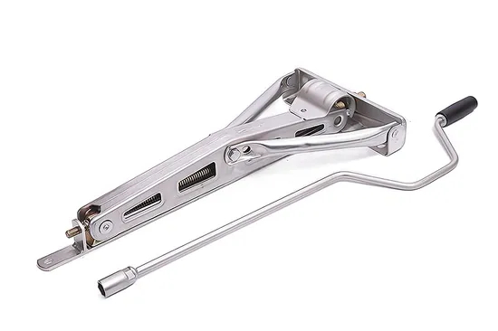Circular Tube Trailer Jack Flexible and Stable Lifting RV Leg
