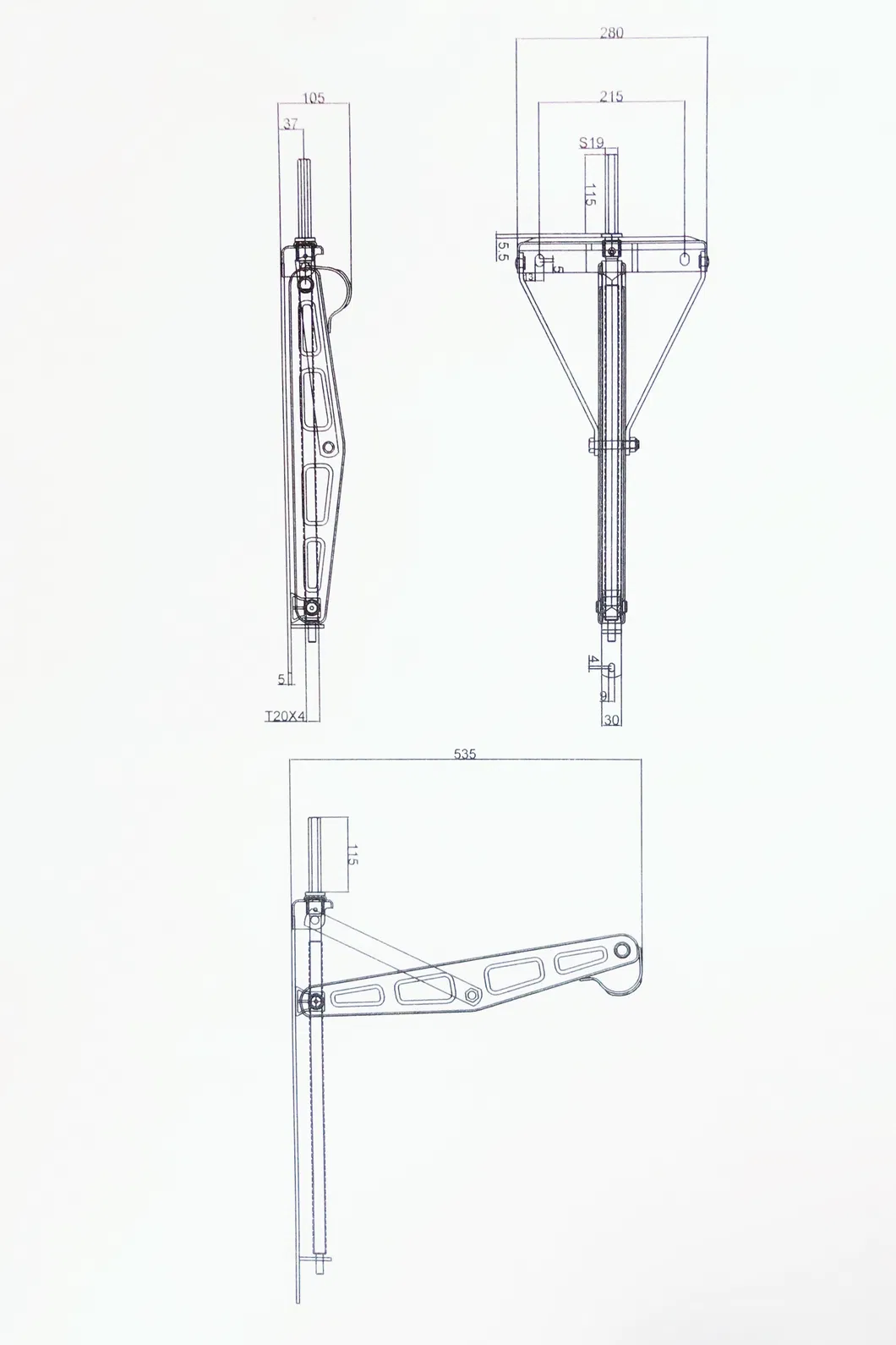 1000 Lbs Caravan Car Trailer Stabilizer Jack Stands, Ground Jack