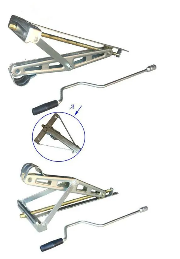 1000 Lbs Caravan Car Trailer Stabilizer Jack Stands, Ground Jack