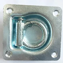 Trailer Parts of Recessed Pan Fitting with Spring Washer, Ring-Pull, Lashing Ring