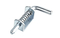 Dia 12mm Steel Barrel Spring Loaded Bolt Gate Latch