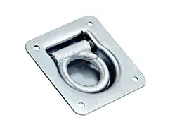 Floor Mount Rope Truck Tie Down Lashing D Ring Pull Ring