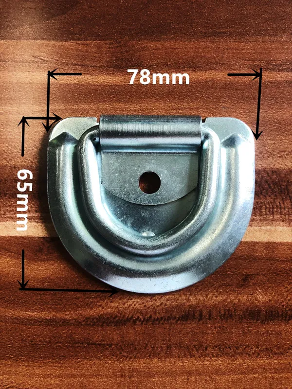 Trailer Parts of Recessed Pan Fitting with Spring Washer, Ring-Pull, Lashing Ring