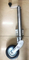 500lbs 8" Solid Rubber Wheel Jockey Wheel Trailer Jack