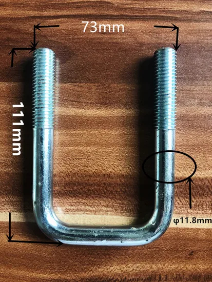 True Manufacturer of High Quality U-Shape Bolt