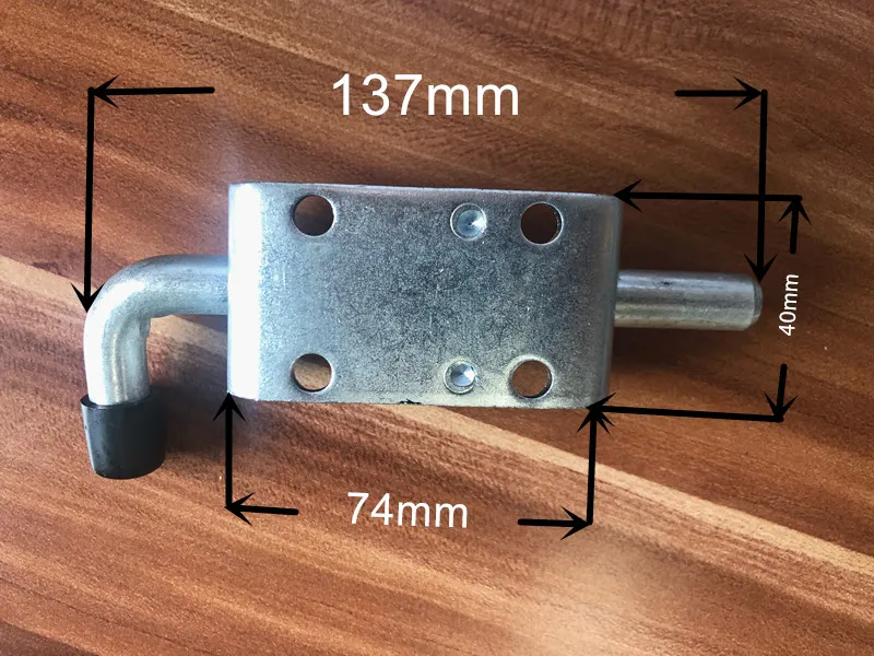 OEM Zinc Plated Steel Barrel Spring Latch, Railer Gate Fasteners